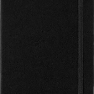 Moleskine Classic Notebook, Large, Ruled, Black, Hard Cover (5 x 8.25)