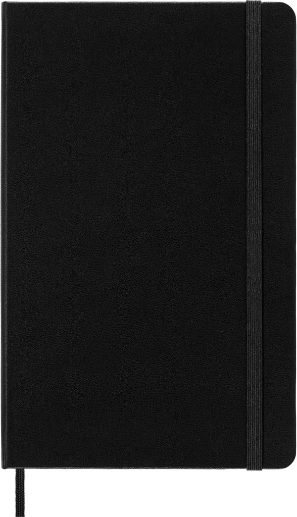 Moleskine Classic Notebook, Large, Ruled, Black, Hard Cover (5 x 8.25) - Image 2