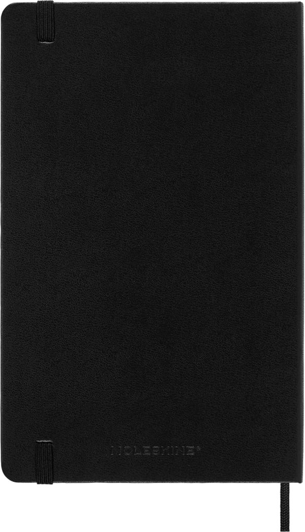 Moleskine Classic Notebook, Large, Ruled, Black, Hard Cover (5 x 8.25) - Image 3