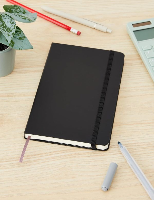 Moleskine Classic Notebook, Large, Ruled, Black, Hard Cover (5 x 8.25) - Image 4