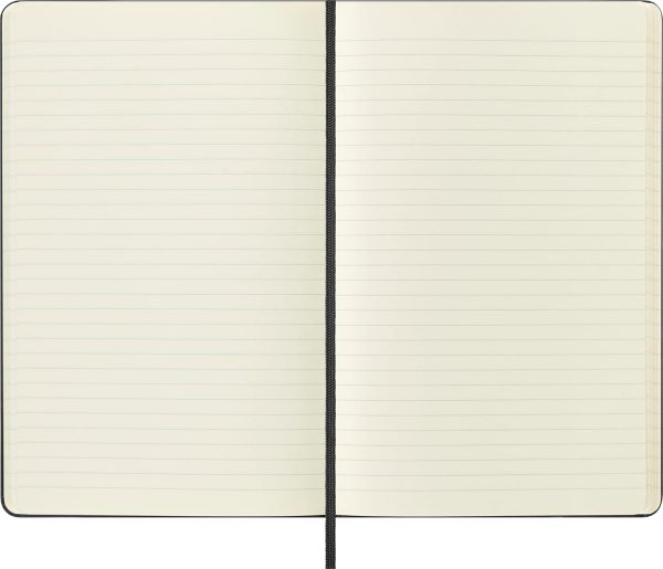 Moleskine Classic Notebook, Large, Ruled, Black, Hard Cover (5 x 8.25) - Image 6